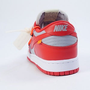 OFF WHITE オフホワイト ×NIKE ナイキ DUNK LOW LTHR / OW CT0856-600 スニーカー 赤 Size 【30.0cm】 【新古品・未使用品】 20800639