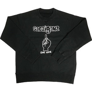 sacai サカイ Gonz sacaigonz Pullover クルーネックスウェット 黒 Size 【4】 【新古品・未使用品】 20800680