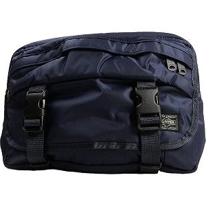 A BATHING APE ア ベイシング エイプ ×PORTER WAIST BAG NAVY ウエストバッグ 紺 Size 【フリー】 【新古品・未使用品】 20800684