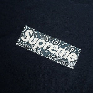 SUPREME シュプリーム 19AW Bandana Box Logo Tee Navy Tシャツ 紺 Size 【L】 【新古品・未使用品】 20800719