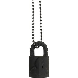 CHROME HEARTS クロム・ハーツ PADLOCK FLERKNEE SLCN BLACK ネックレス 黒 Size 【フリー】 【新古品・未使用品】 20800738