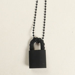 CHROME HEARTS クロム・ハーツ PADLOCK FLERKNEE SLCN BLACK ネックレス 黒 Size 【フリー】 【新古品・未使用品】 20800738