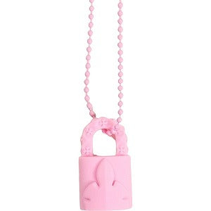 CHROME HEARTS クロム・ハーツ PADLOCK FLERKNEE SLCN PINK ネックレス ピンク Size 【フリー】 【新古品・未使用品】 20800739