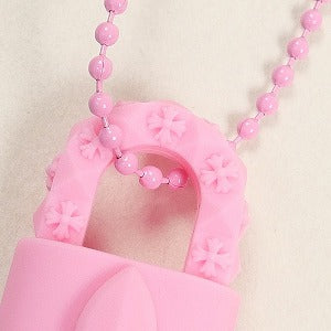 CHROME HEARTS クロム・ハーツ PADLOCK FLERKNEE SLCN PINK ネックレス ピンク Size 【フリー】 【新古品・未使用品】 20800739