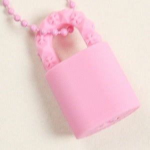 CHROME HEARTS クロム・ハーツ PADLOCK FLERKNEE SLCN PINK ネックレス ピンク Size 【フリー】 【新古品・未使用品】 20800739