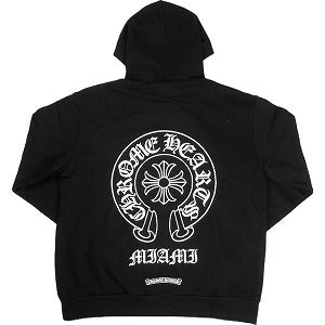 CHROME HEARTS クロム・ハーツ MIAMI Exclusive Horseshoe Hoodie BLACK マイアミ限定パーカー 黒 Size 【S】 【新古品・未使用品】 20800744