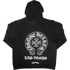 CHROME HEARTS クロム・ハーツ LAS VEGAS HORSESHOE PULLOVER HOODIE BLACK ラスベガス限定パーカー 黒 Size 【XXL】 【新古品・未使用品】 20800745