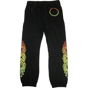 CHROME HEARTS クロム・ハーツ FLORAL CROSS SWEAT PANTS BLACK スウェットパンツ 黒 Size 【L】 【新古品・未使用品】 20800750