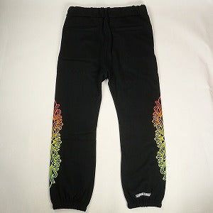 CHROME HEARTS クロム・ハーツ FLORAL CROSS SWEAT PANTS BLACK スウェットパンツ 黒 Size 【L】 【新古品・未使用品】 20800750