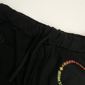 CHROME HEARTS クロム・ハーツ FLORAL CROSS SWEAT PANTS BLACK スウェットパンツ 黒 Size 【L】 【新古品・未使用品】 20800750