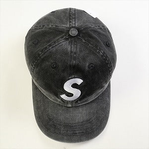 SUPREME シュプリーム 23AW Pigment Print S logo 6-Panel Black キャップ 黒 Size 【フリー】 【新古品・未使用品】 20800762