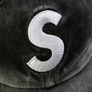 SUPREME シュプリーム 23AW Pigment Print S logo 6-Panel Black キャップ 黒 Size 【フリー】 【新古品・未使用品】 20800762