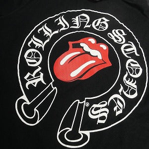 CHROME HEARTS クロム・ハーツ ROLLING STONES SS PKT TEE BLACK Tシャツ 黒 Size 【L】 【中古品-良い】 20800818