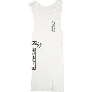 CHROME HEARTS クロム・ハーツ LINE VRTCL RIB TANKTOP WHITE タンクトップ 白 Size 【L】 【新古品・未使用品】 20800821