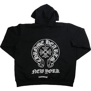 CHROME HEARTS クロム・ハーツ NEW YORK Exclusive Horseshoe Hoodie BLACK ニューヨーク限定パーカー 黒 Size 【M】 【新古品・未使用品】 20800822