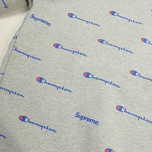 SUPREME シュプリーム ×Champion 13AW Chrome Crewneck Grey クルーネックスウェット 灰 Size 【S】 【中古品-良い】 20800856