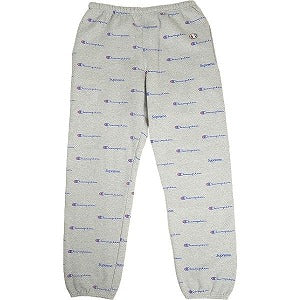 SUPREME シュプリーム ×Champion 13AW Chrome Sweat Pant Grey スウェットパンツ 灰 Size 【S】 【中古品-良い】 20800857