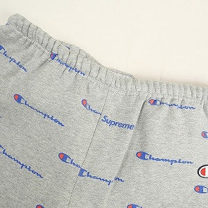 SUPREME シュプリーム ×Champion 13AW Chrome Sweat Pant Grey スウェットパンツ 灰 Size 【S】 【中古品-良い】 20800857