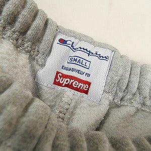 SUPREME シュプリーム ×Champion 13AW Chrome Sweat Pant Grey スウェットパンツ 灰 Size 【S】 【中古品-良い】 20800857