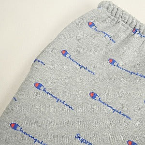 SUPREME シュプリーム ×Champion 13AW Chrome Sweat Pant Grey スウェットパンツ 灰 Size 【S】 【中古品-良い】 20800857