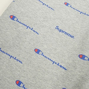 SUPREME シュプリーム ×Champion 13AW Chrome Sweat Pant Grey スウェットパンツ 灰 Size 【S】 【中古品-良い】 20800857