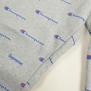 SUPREME シュプリーム ×Champion 13AW Chrome Sweat Pant Grey スウェットパンツ 灰 Size 【S】 【中古品-良い】 20800857