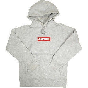 SUPREME シュプリーム 16AW Box Logo Hooded Sweatshirt BOXロゴパーカー 灰 Size 【S】 【中古品-可】 20800858