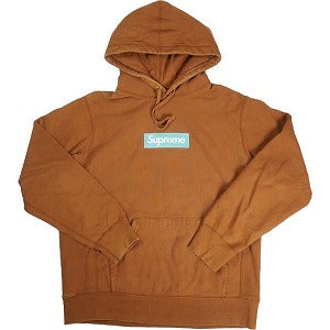 SUPREME シュプリーム 17AW Box Logo Hooded Sweatshirt Rust BOXロゴパーカー 茶 Size 【L】 【中古品-可】 20800867