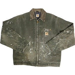 VINTAGE ヴィンテージ Carhartt Detroit Jacket Tall Green Painted ジャケット オリーブ Size 【XL相当】 【中古品-良い】 20801059