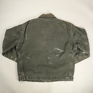 VINTAGE ヴィンテージ Carhartt Detroit Jacket Tall Green Painted ジャケット オリーブ Size 【XL相当】 【中古品-良い】 20801059