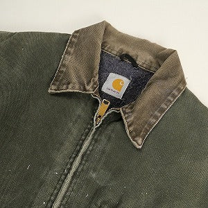 VINTAGE ヴィンテージ Carhartt Detroit Jacket Tall Green Painted ジャケット オリーブ Size 【XL相当】 【中古品-良い】 20801059