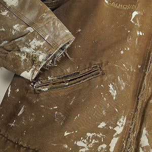 VINTAGE ヴィンテージ Carhartt Detroit Jacket Regular Brown Painted ジャケット 茶 Size 【L相当】 【中古品-良い】 20801061