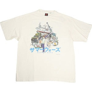 SAINT MICHAEL セント マイケル ×サマーウォーズ 24AW SG_SS TEE / SUMMER WARS WHITE Tシャツ SM-YS1-0000-C27 白 Size 【L】 【新古品・未使用品】 20801103