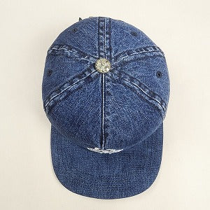 CHROME HEARTS クロム・ハーツ HAT SLOUCHY 5 PANEL DENIM INDIGO キャップ インディゴ Size 【フリー】 【新古品・未使用品】 20801118