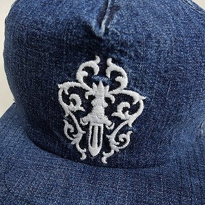 CHROME HEARTS クロム・ハーツ HAT SLOUCHY 5 PANEL DENIM INDIGO キャップ インディゴ Size 【フリー】 【新古品・未使用品】 20801118