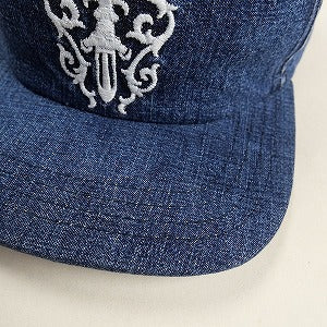 CHROME HEARTS クロム・ハーツ HAT SLOUCHY 5 PANEL DENIM INDIGO キャップ インディゴ Size 【フリー】 【新古品・未使用品】 20801118