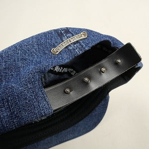 CHROME HEARTS クロム・ハーツ HAT SLOUCHY 5 PANEL DENIM INDIGO キャップ インディゴ Size 【フリー】 【新古品・未使用品】 20801118