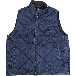 CHROME HEARTS クロム・ハーツ VEST M TEENAGE KICK 2 DENIM INDIGO ダウンベスト インディゴ Size 【L】 【新古品・未使用品】 20801122