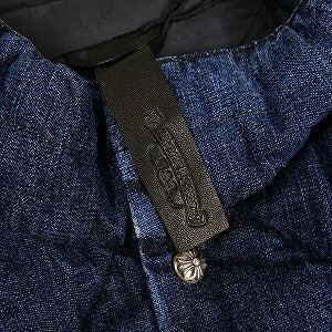 CHROME HEARTS クロム・ハーツ VEST M TEENAGE KICK 2 DENIM INDIGO ダウンベスト インディゴ Size 【L】 【新古品・未使用品】 20801122