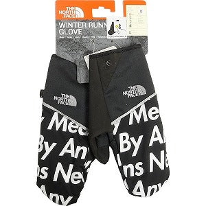 SUPREME シュプリーム ×The North Face By Any Means Winter Runners Gloves Black 手袋 黒 Size 【S】 【新古品・未使用品】 20801212