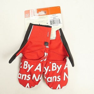 SUPREME シュプリーム ×The North Face By Any Means Winter Runners Gloves Red 手袋 赤 Size 【M】 【新古品・未使用品】 20801213