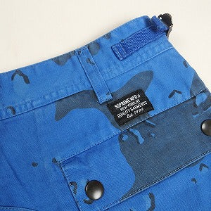 SUPREME シュプリーム 21SS Overdyed Camo Cargo Short Blue カーゴショーツ 青 Size 【W30】 【新古品・未使用品】 20801248