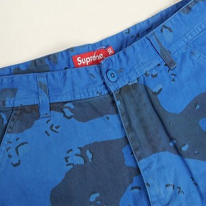 SUPREME シュプリーム 21SS Overdyed Camo Cargo Short Blue カーゴショーツ 青 Size 【W30】 【新古品・未使用品】 20801248