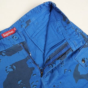 SUPREME シュプリーム 21SS Overdyed Camo Cargo Short Blue カーゴショーツ 青 Size 【W30】 【新古品・未使用品】 20801248