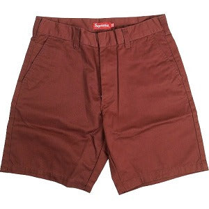 SUPREME シュプリーム Work Short Burgundy バーガンディー Size 【W32】 【新古品・未使用品】 20801249