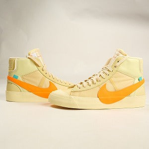 OFF WHITE オフホワイト ×NIKE ナイキ THE 10 BLAZER MID AA3832-700 スニーカー オレンジ Size 【27.5cm】 【中古品-ほぼ新品】 20801368