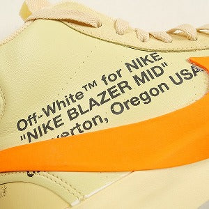 OFF WHITE オフホワイト ×NIKE ナイキ THE 10 BLAZER MID AA3832-700 スニーカー オレンジ Size 【27.5cm】 【中古品-ほぼ新品】 20801368