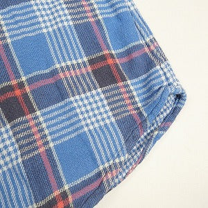 CHROME HEARTS クロム・ハーツ LOOSE END CHECK SHIRT BLUE/NAVY 長袖シャツ 青 Size 【S】 【中古品-良い】 20801381