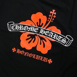 CHROME HEARTS クロム・ハーツ Honolulu Limited Back Scroll Logo L/S Tee ホノルル限定ロンT 黒 Size 【M】 【新古品・未使用品】 20801382