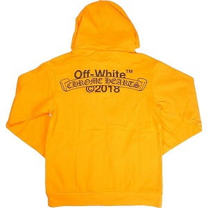 CHROME HEARTS クロム・ハーツ ×OFF WHITE 18SS PULLOVER HOODIE ORANGE パーカー オレンジ Size 【S】 【新古品・未使用品】 20801383